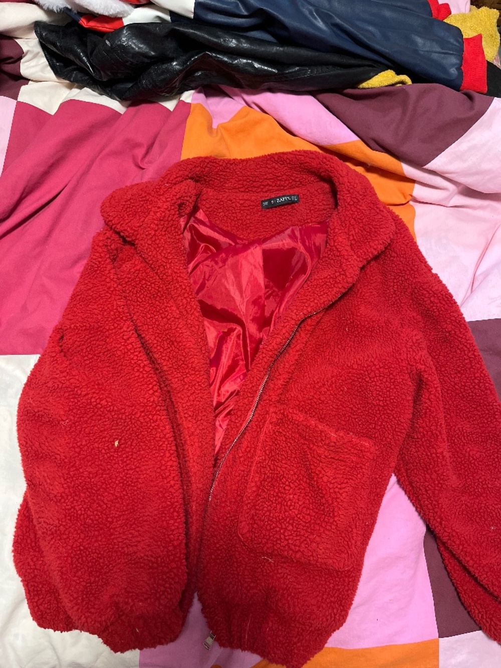 Zaful Faux Sherpa Jacket